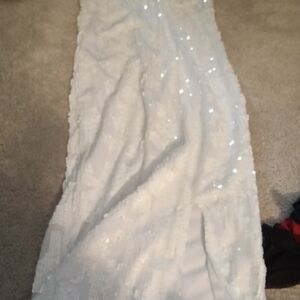 Elegant White Formal Dress